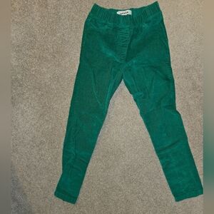 Mini Boden Green Corduroy Pants